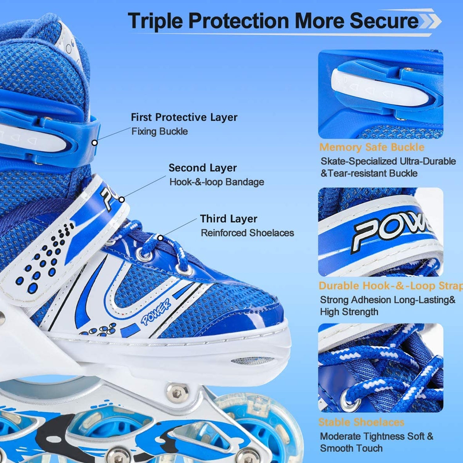 7554 Inline Skates With Led Flashing Light Wheel With Adjustable Length Skate Premium High Quality Skates Pair 7554 Inline Skates With Led Flashing Light Wheel With Adjustable Length Skate Premium High Quality Skates Pair